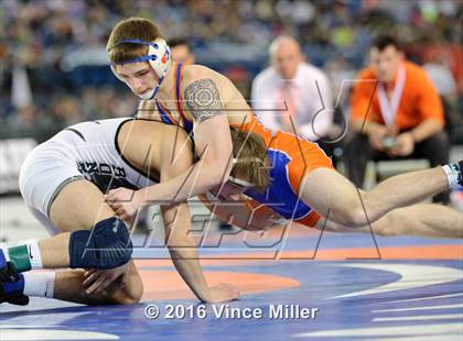 Thumbnail 1 in WIAA 3A 145 LB Championship  photogallery.