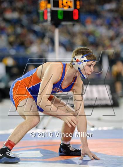 Thumbnail 1 in WIAA 3A 145 LB Championship  photogallery.