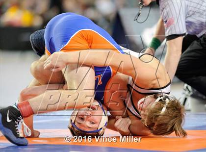 Thumbnail 1 in WIAA 3A 145 LB Championship  photogallery.