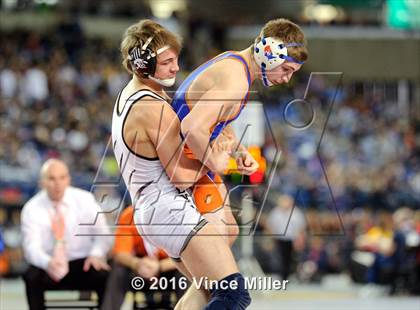 Thumbnail 1 in WIAA 3A 145 LB Championship  photogallery.