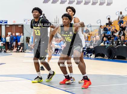 Thumbnail 2 in Prolific Prep vs Long Island Lutheran (Chipotle Nationals Quarterfinal) photogallery.