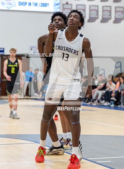 Thumbnail 2 in Prolific Prep vs Long Island Lutheran (Chipotle Nationals Quarterfinal) photogallery.