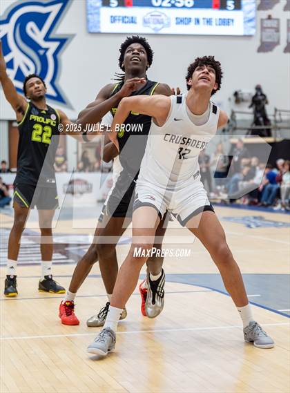 Thumbnail 1 in Prolific Prep vs Long Island Lutheran (Chipotle Nationals Quarterfinal) photogallery.