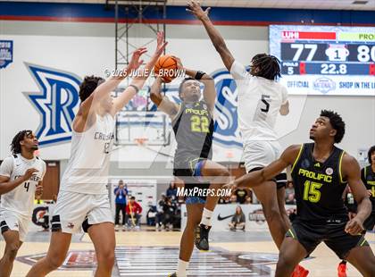 Thumbnail 1 in Prolific Prep vs Long Island Lutheran (Chipotle Nationals Quarterfinal) photogallery.