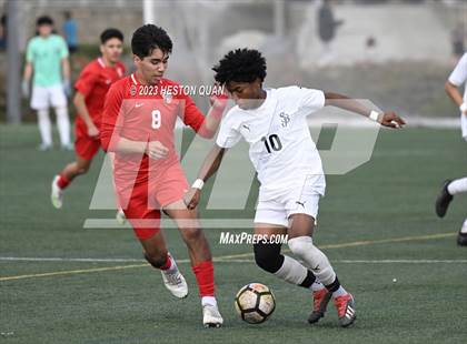 Thumbnail 2 in St. John Bosco vs. Tesoro (Laguna Hills Tournament) photogallery.