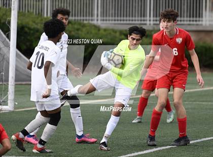 Thumbnail 3 in St. John Bosco vs. Tesoro (Laguna Hills Tournament) photogallery.