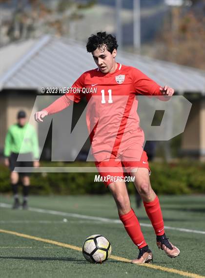 Thumbnail 3 in St. John Bosco vs. Tesoro (Laguna Hills Tournament) photogallery.