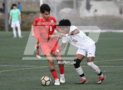 Thumbnail 1 in St. John Bosco vs. Tesoro (Laguna Hills Tournament) photogallery.
