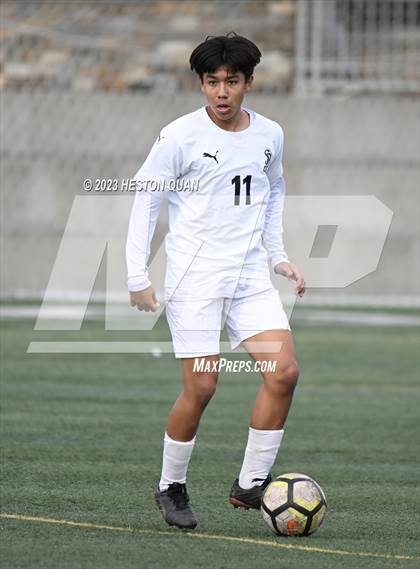 Thumbnail 2 in St. John Bosco vs. Tesoro (Laguna Hills Tournament) photogallery.