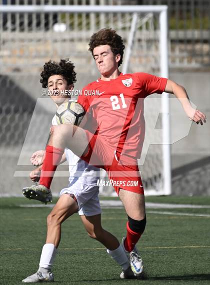 Thumbnail 1 in St. John Bosco vs. Tesoro (Laguna Hills Tournament) photogallery.
