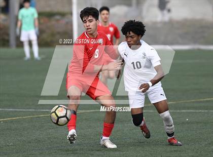 Thumbnail 1 in St. John Bosco vs. Tesoro (Laguna Hills Tournament) photogallery.