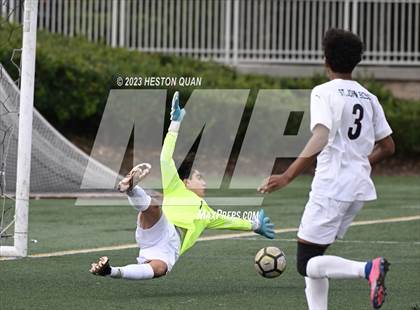 Thumbnail 3 in St. John Bosco vs. Tesoro (Laguna Hills Tournament) photogallery.