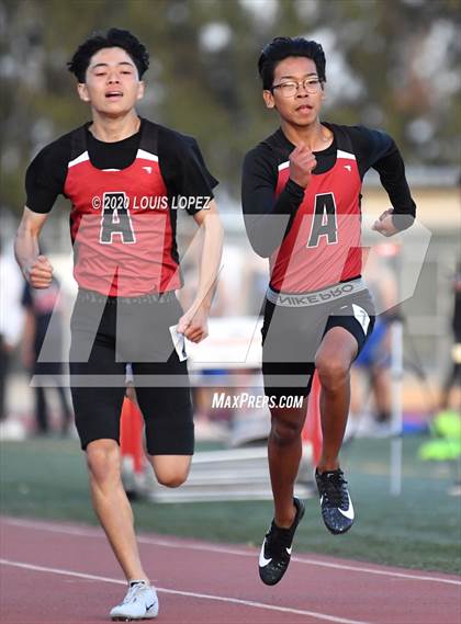Thumbnail 1 in Alta Loma vs. Colony @ Ayala Tri Meet photogallery.