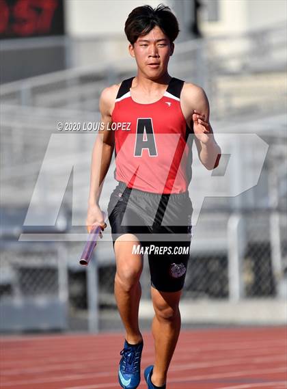 Thumbnail 1 in Alta Loma vs. Colony @ Ayala Tri Meet photogallery.