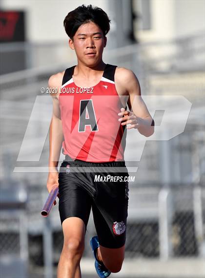 Thumbnail 2 in Alta Loma vs. Colony @ Ayala Tri Meet photogallery.