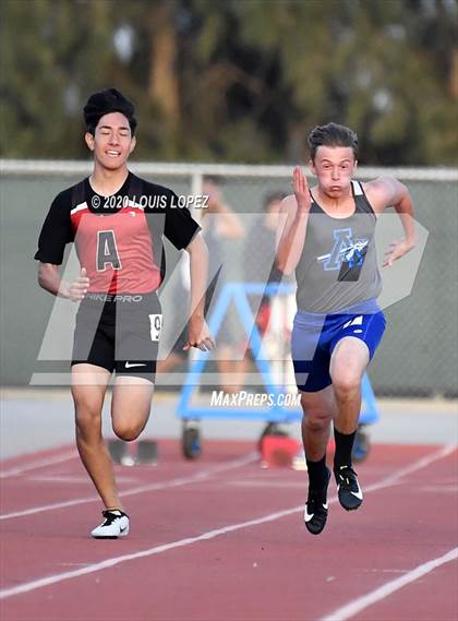 Thumbnail 1 in Alta Loma vs. Colony @ Ayala Tri Meet photogallery.