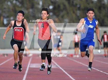 Thumbnail 2 in Alta Loma vs. Colony @ Ayala Tri Meet photogallery.