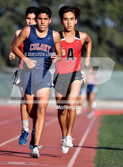 Thumbnail 1 in Alta Loma vs. Colony @ Ayala Tri Meet photogallery.