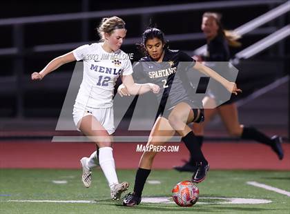 Thumbnail 3 in Menlo School @ Mountain View (CCS Open Division Quarterfinal) photogallery.