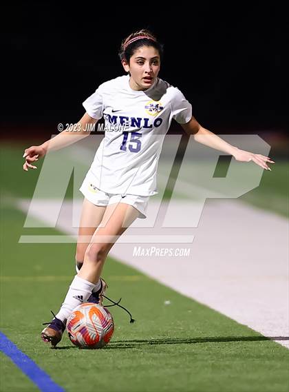 Thumbnail 2 in Menlo School @ Mountain View (CCS Open Division Quarterfinal) photogallery.