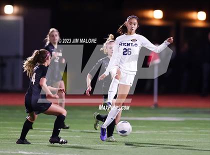 Thumbnail 2 in Menlo School @ Mountain View (CCS Open Division Quarterfinal) photogallery.