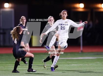 Thumbnail 1 in Menlo School @ Mountain View (CCS Open Division Quarterfinal) photogallery.
