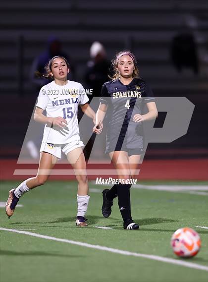Thumbnail 3 in Menlo School @ Mountain View (CCS Open Division Quarterfinal) photogallery.