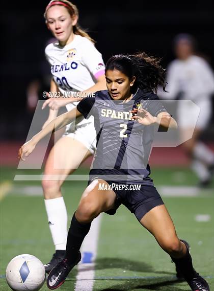 Thumbnail 1 in Menlo School @ Mountain View (CCS Open Division Quarterfinal) photogallery.
