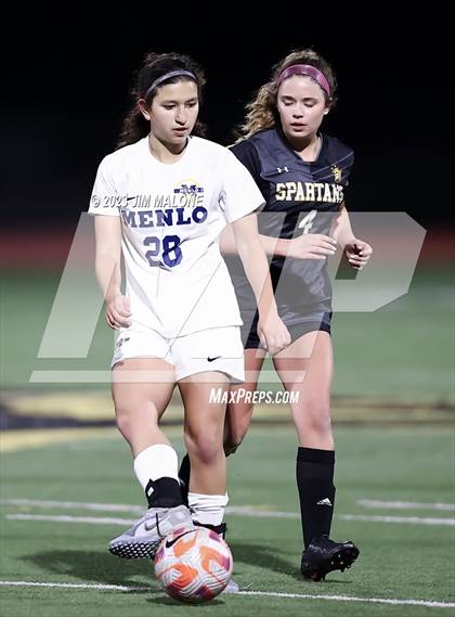 Thumbnail 2 in Menlo School @ Mountain View (CCS Open Division Quarterfinal) photogallery.