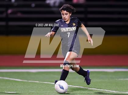 Thumbnail 1 in Menlo School @ Mountain View (CCS Open Division Quarterfinal) photogallery.