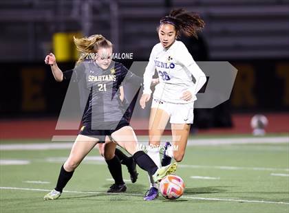 Thumbnail 2 in Menlo School @ Mountain View (CCS Open Division Quarterfinal) photogallery.