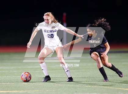 Thumbnail 2 in Menlo School @ Mountain View (CCS Open Division Quarterfinal) photogallery.
