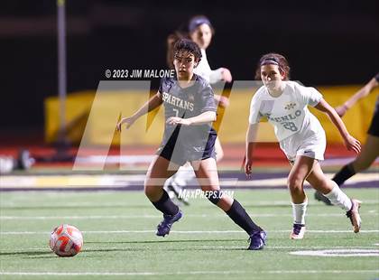 Thumbnail 2 in Menlo School @ Mountain View (CCS Open Division Quarterfinal) photogallery.