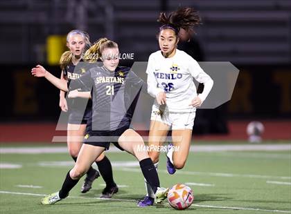 Thumbnail 3 in Menlo School @ Mountain View (CCS Open Division Quarterfinal) photogallery.