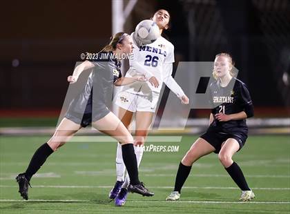 Thumbnail 2 in Menlo School @ Mountain View (CCS Open Division Quarterfinal) photogallery.
