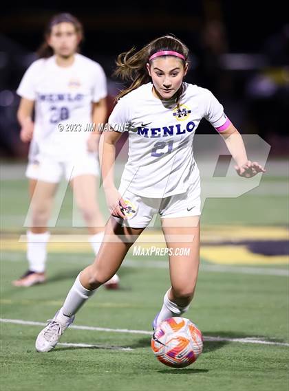 Thumbnail 2 in Menlo School @ Mountain View (CCS Open Division Quarterfinal) photogallery.