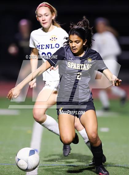 Thumbnail 3 in Menlo School @ Mountain View (CCS Open Division Quarterfinal) photogallery.