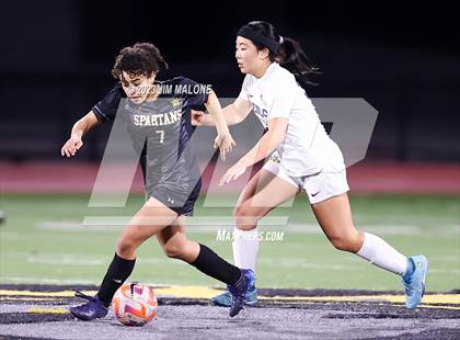 Thumbnail 2 in Menlo School @ Mountain View (CCS Open Division Quarterfinal) photogallery.