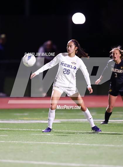 Thumbnail 2 in Menlo School @ Mountain View (CCS Open Division Quarterfinal) photogallery.