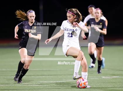 Thumbnail 3 in Menlo School @ Mountain View (CCS Open Division Quarterfinal) photogallery.