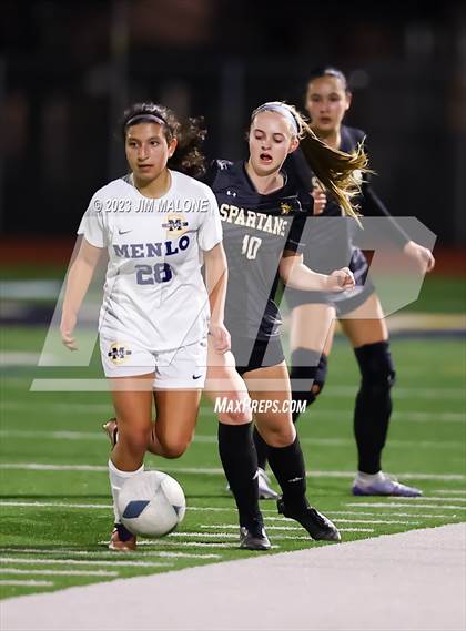 Thumbnail 3 in Menlo School @ Mountain View (CCS Open Division Quarterfinal) photogallery.