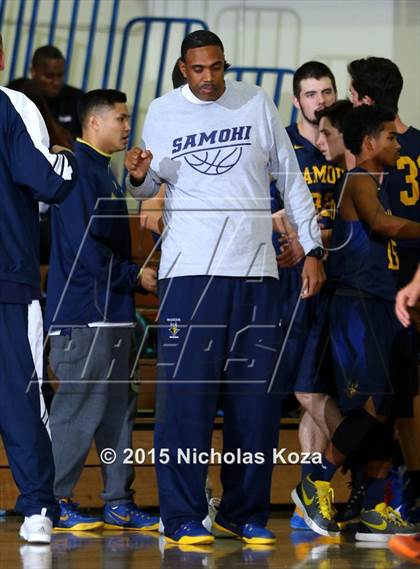 Thumbnail 3 in Mira Costa vs. Santa Monica (El Segundo Tournament) photogallery.