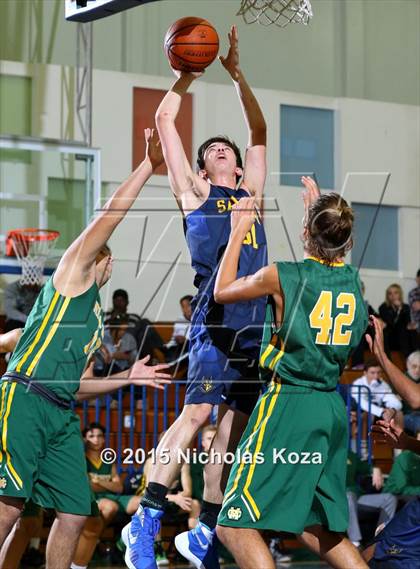 Thumbnail 1 in Mira Costa vs. Santa Monica (El Segundo Tournament) photogallery.