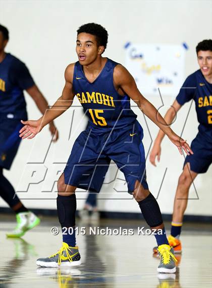 Thumbnail 3 in Mira Costa vs. Santa Monica (El Segundo Tournament) photogallery.