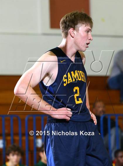 Thumbnail 2 in Mira Costa vs. Santa Monica (El Segundo Tournament) photogallery.