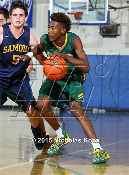 Thumbnail 1 in Mira Costa vs. Santa Monica (El Segundo Tournament) photogallery.