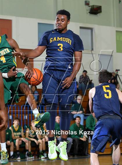 Thumbnail 3 in Mira Costa vs. Santa Monica (El Segundo Tournament) photogallery.