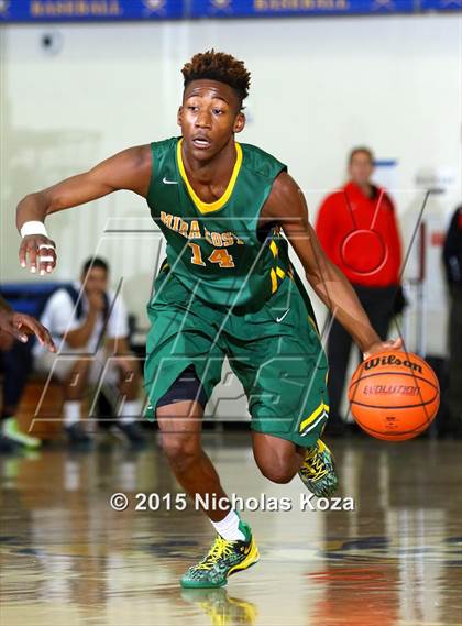 Thumbnail 2 in Mira Costa vs. Santa Monica (El Segundo Tournament) photogallery.