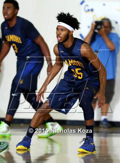 Thumbnail 2 in Mira Costa vs. Santa Monica (El Segundo Tournament) photogallery.