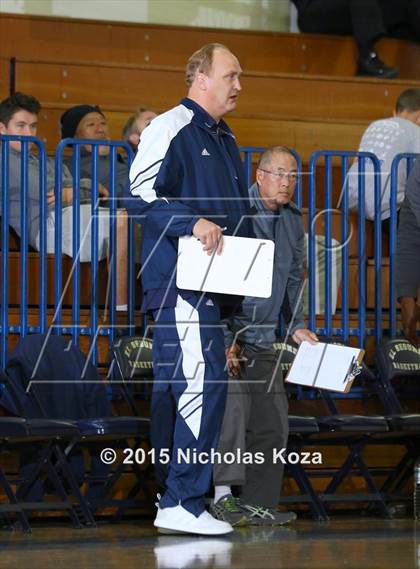 Thumbnail 1 in Mira Costa vs. Santa Monica (El Segundo Tournament) photogallery.
